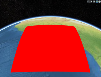 Ellipsoid Surface Regions Square