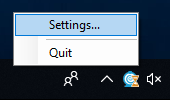 Portal Settings - Tray Settings