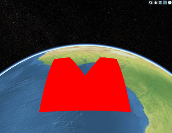 Ellipsoid Surface Regions Difference