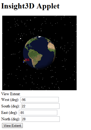Example Insight 3DApplet