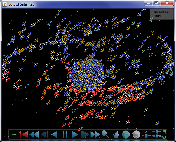 Lots Of Satellites