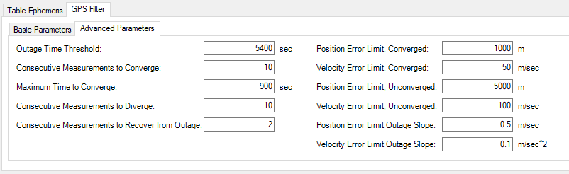 GPS Filter Advanced