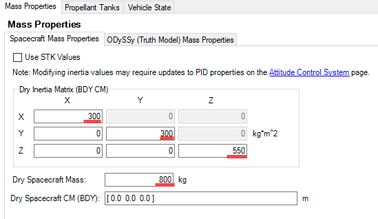 Mass Properties