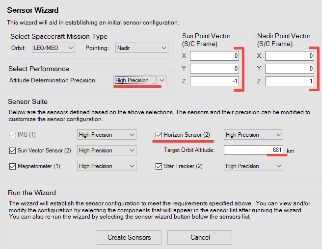Sensor Wizard