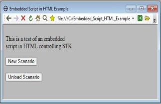 Embedded Script in HTML