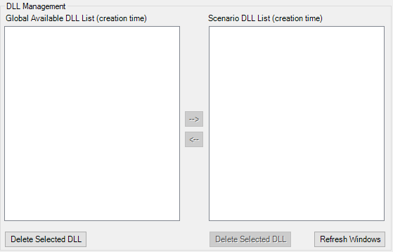 Dev Tool DLL Management