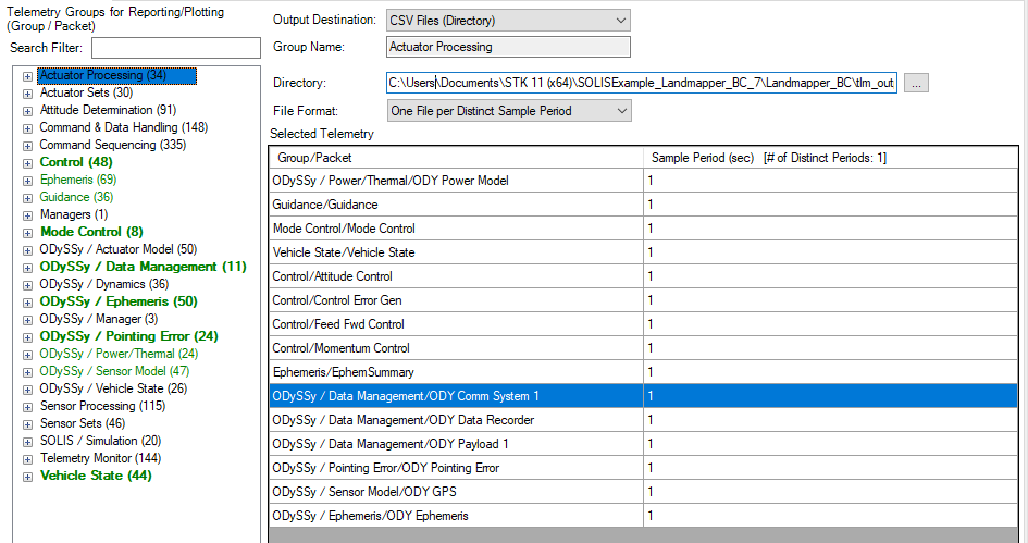 Telemetry Settings