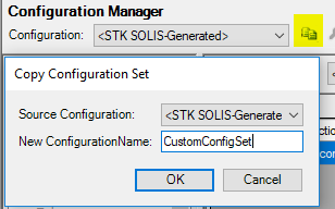 Custom Config Set