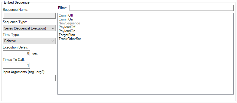 Embedded Sequences