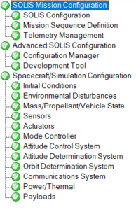 SOLIS Gui: Mission Configuration