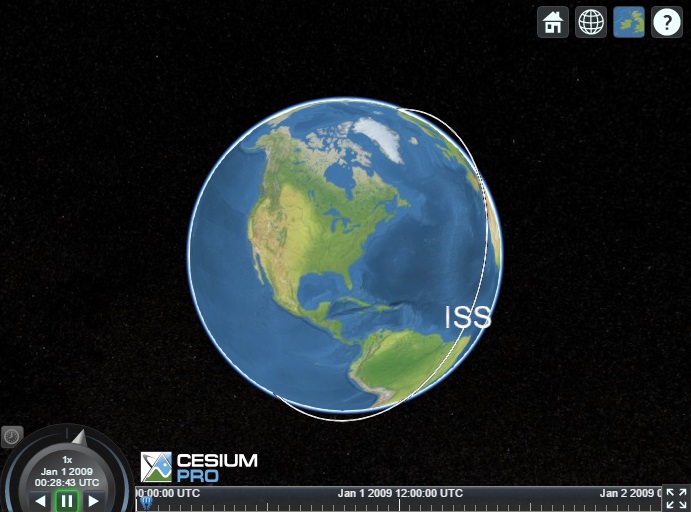 Example CZML in Cesium