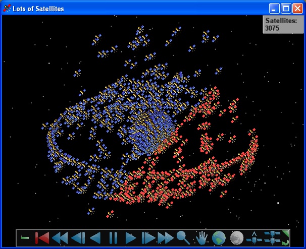 Lots Of Satellites