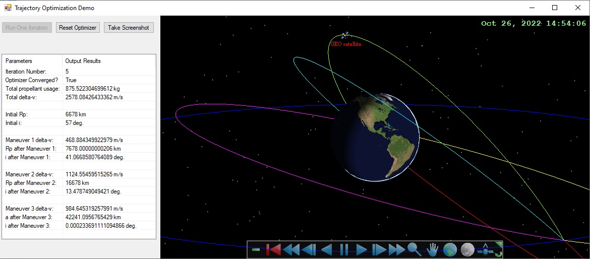 Example Trajectory Optimization Demo
