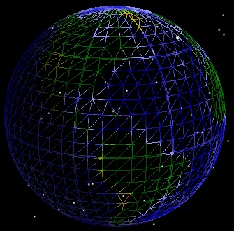Globe Wireframe