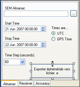 Ephemeris Button