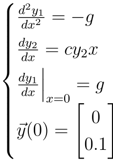 Numerical Integrator ExampleIVPSecond Order