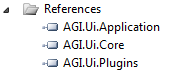 AGI UI Plugin 10 references